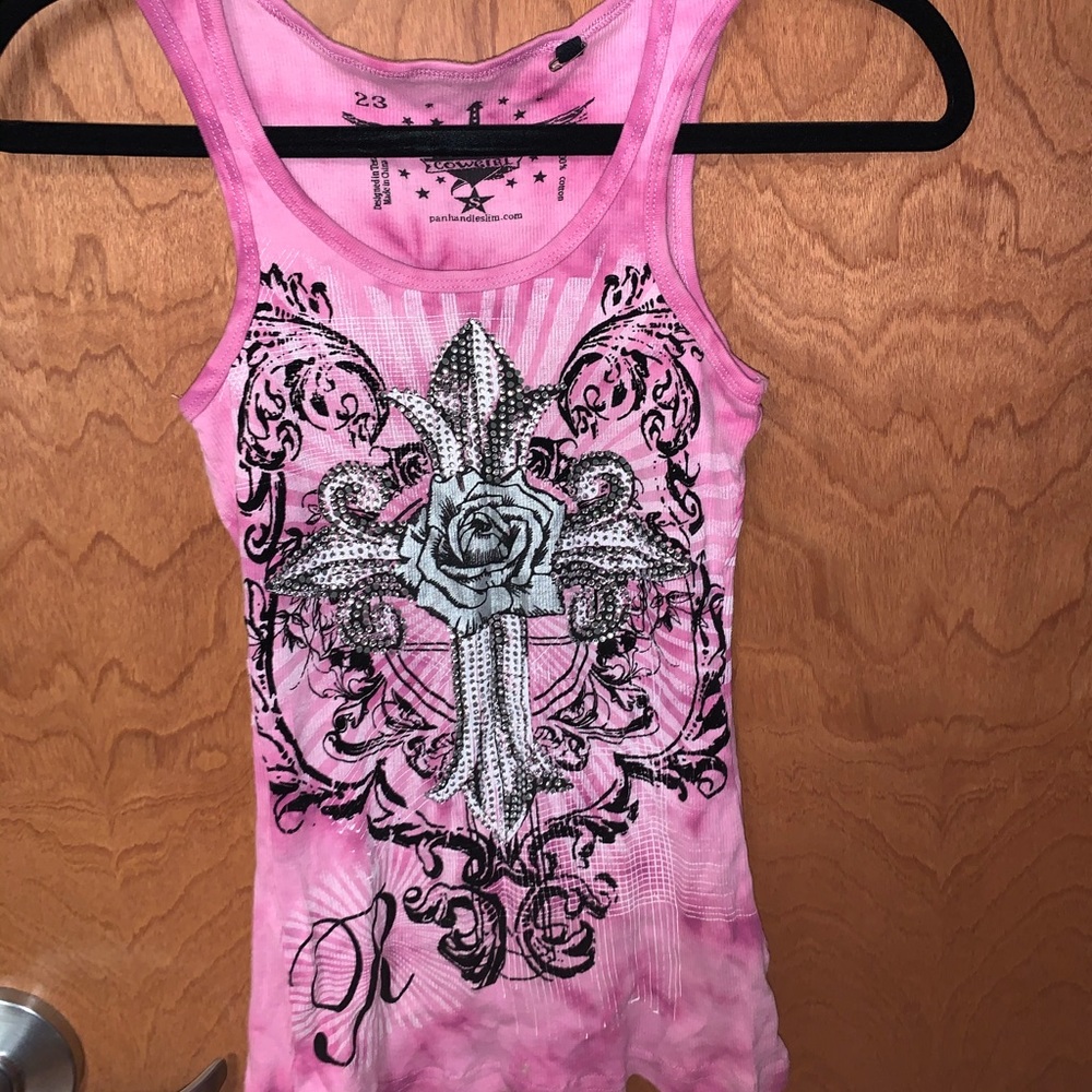 Super cute pink tank!